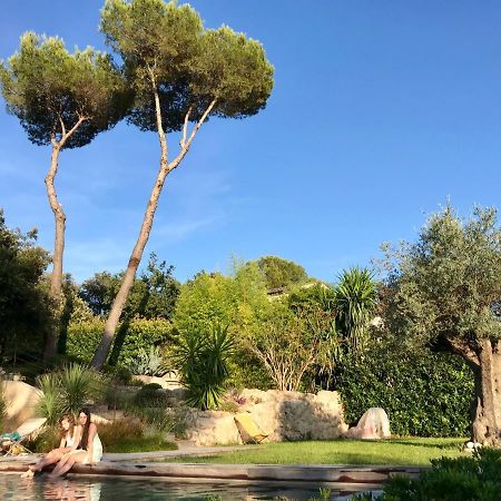 Villa l’Ensoleillée Roquefort-les-Pins Esterno foto