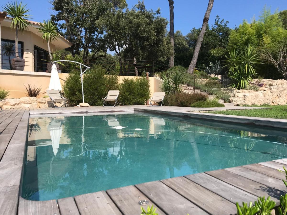 Villa l’Ensoleillée Roquefort-les-Pins Esterno foto