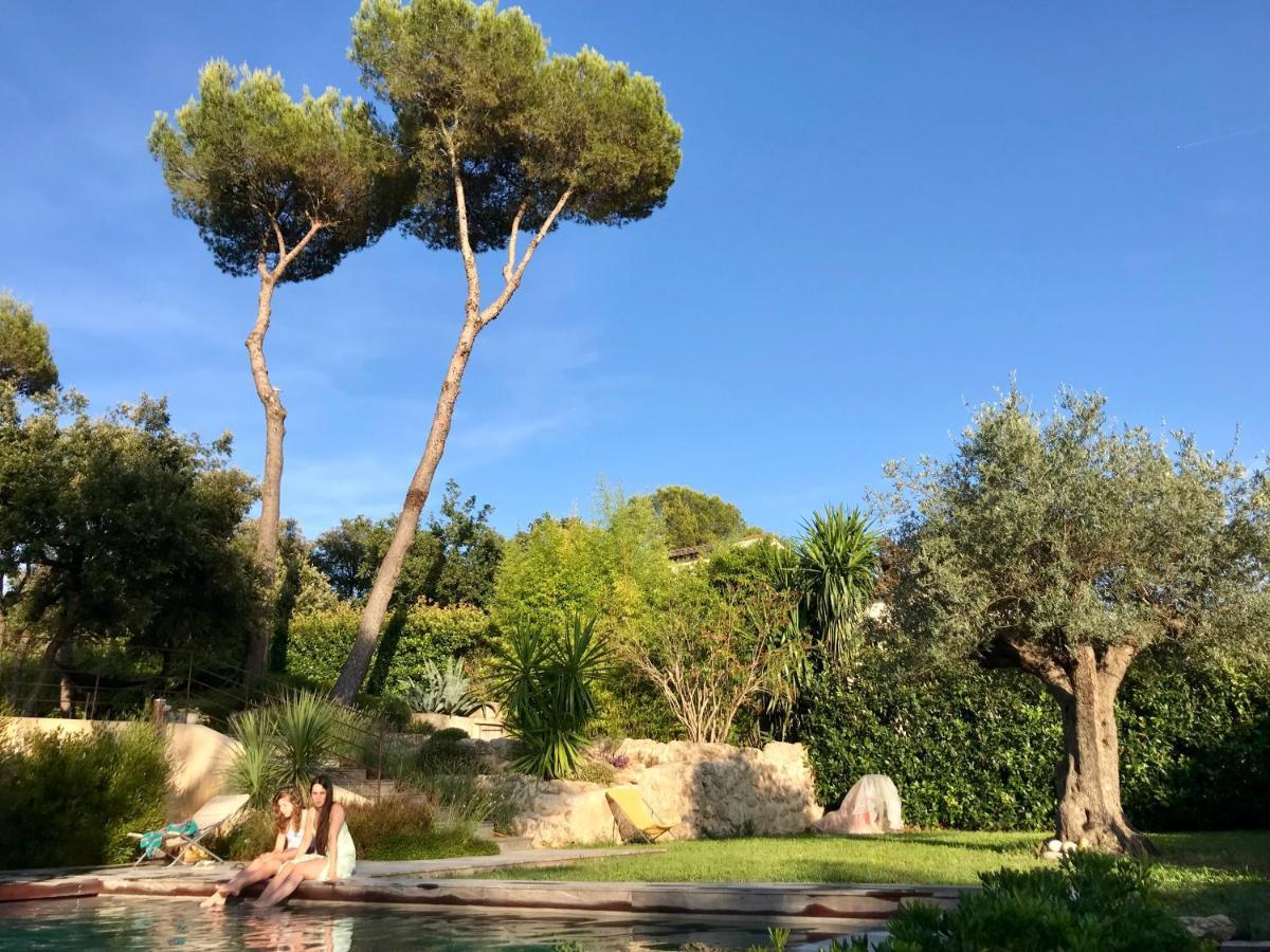 Villa l’Ensoleillée Roquefort-les-Pins Esterno foto
