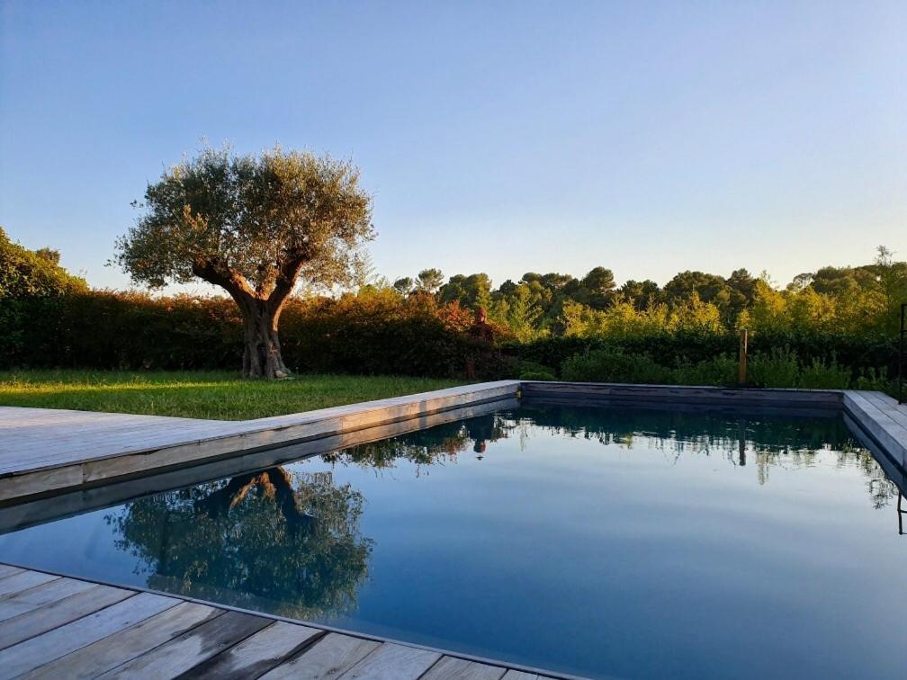 Villa l’Ensoleillée Roquefort-les-Pins Esterno foto